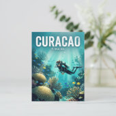 Curaçao Briefkaart (Staand voorkant)