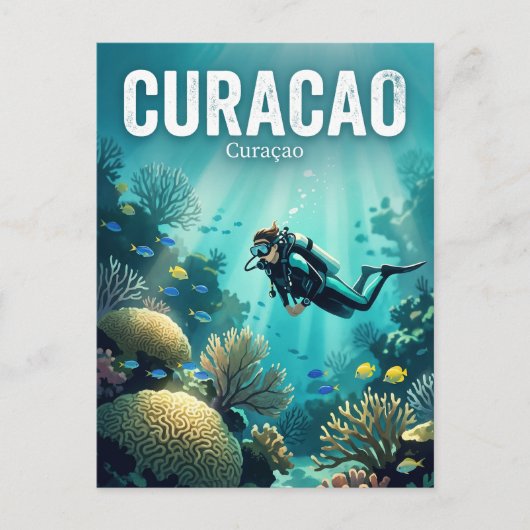 Curaçao Briefkaart (Voorkant)
