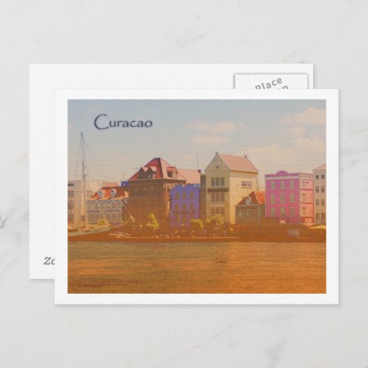 Curaçao Briefkaart (Voorkant / Achterkant)