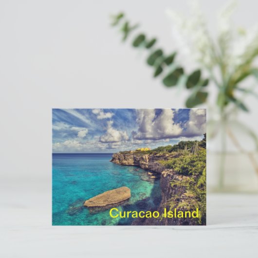 Curacao briefkaarten (Staand voorkant)