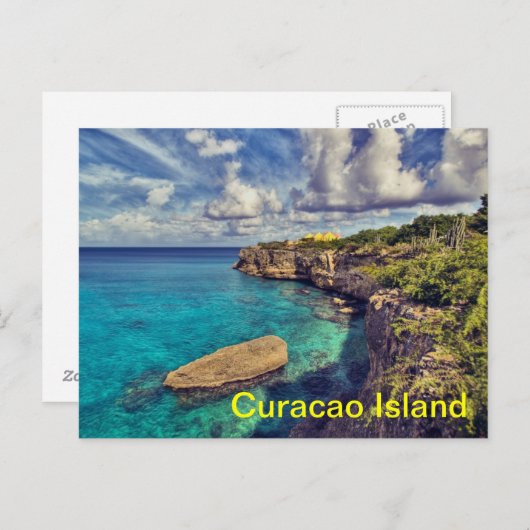 Curacao briefkaarten (Voorkant / Achterkant)