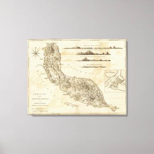 Curacao Canvas Afdruk (Voorkant)