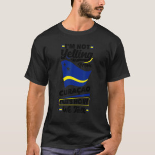Curaçao Curacaoan Curaçao - vlag ik niet gelul Fun T-shirt