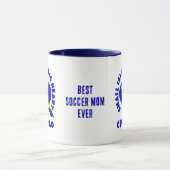 CURAÇAO Custom Best Soccer Mom Mok (Midden)