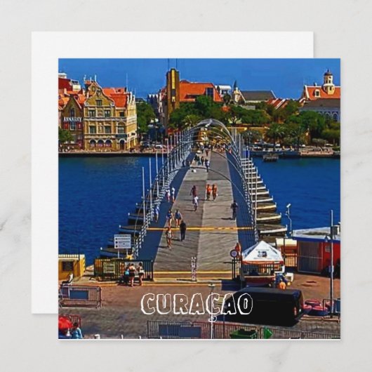 Curaçao Design Kaart (Voorkant / Achterkant)