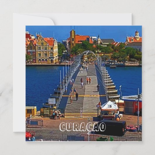 Curaçao Design Kaart (Voorkant)