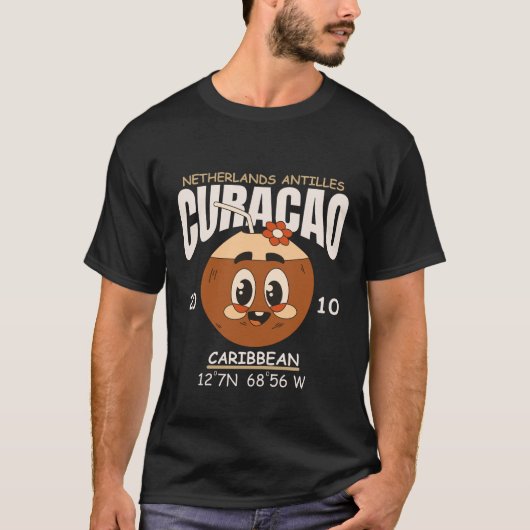 Curaçao Dutch Caribbean  T-shirt (Voorkant)