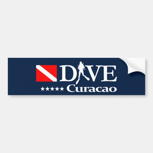Curacao DV4 Bumpersticker (Voorkant)