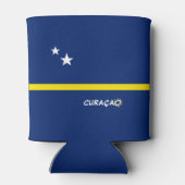 Curaçao Flag Blikjeskoeler (Achterkant)