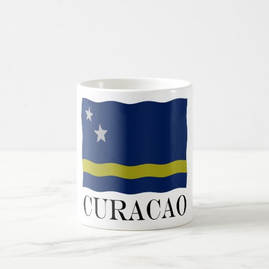 Curacao flag koffiemok (Center)