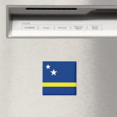 Curaçao Flag Magnet (Insitu (Vaatwasser))