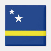 Curaçao Flag Magnet (Voorkant)