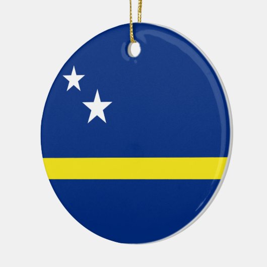 Curacao Flag Ornament (Links)
