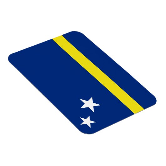 Curacao Flag Premium Magneet (Rechterzijde)