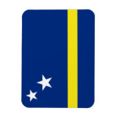 Curacao Flag Premium Magneet (Verticaal)