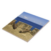 Curaçao. Fort Beekenburg Caracas Bay. Tegeltje (Zijkant)