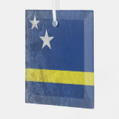 Curacao Glas Ornament (Voorkant links)