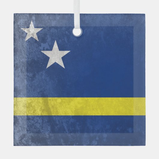 Curacao Glas Ornament (Voorkant)