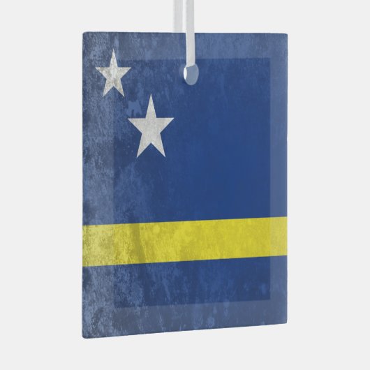 Curacao Glas Ornament (Voorkant Rechts)