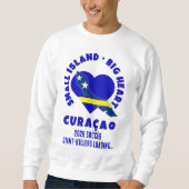 CURAÇAO Groot Hart Fun Maatwerk 2026 Voetbal Trui (Voorkant)
