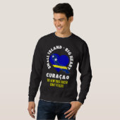 CURAÇAO Groot Hart Fun Maatwerk 2026 Voetbal Trui (Voorkant volledig)