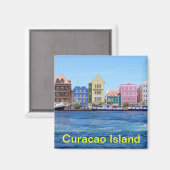 Curacao Island magneet (Voorkant / Achterkant)