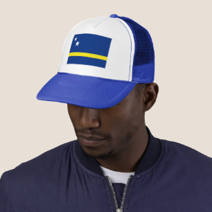 Curaçao Land Vakantie Vlag Nationaal Patriotisch Trucker Pet
