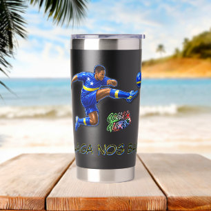 Curaçao Let's Go Geïsoleerde Drinkbeker