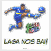 Curaçao Let's Go Sticker (Vel)