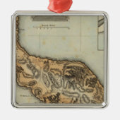 Curaçao Metalen Ornament (Voorkant)