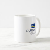 Curaçao Minimalistisch | Elke Dag Trots Koffiemok (Voorkant rechts)