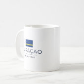 Curaçao Minimalistisch | Elke Dag Trots Koffiemok (Voorkant links)