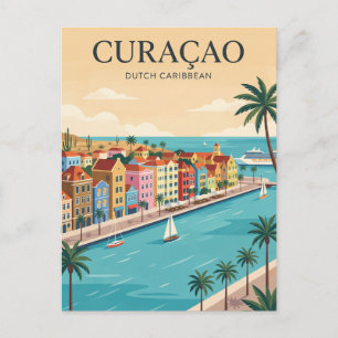 Curaçao Nederlands Caribisch gebied Briefkaart