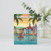 Curaçao Nederlands Caribisch gebied Briefkaart (Staand voorkant)