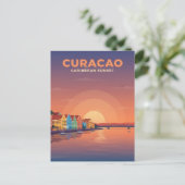 Curaçao Nederlandse Cariben Briefkaart (Staand voorkant)