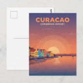 Curaçao Nederlandse Cariben Briefkaart (Voorkant / Achterkant)