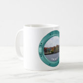Curacao Porthole Koffiemok (Voorkant links)