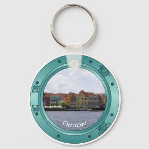 Curacao Porthole Sleutelhanger