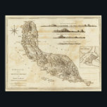 Curacao Poster<br><div class="desc">Curaçao. Door Jefferys,  Thomas ; Keulen,  Gerard van (177). Gepubliceerd door "London: Sayer and Bennett".</div>