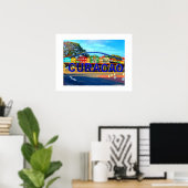 Curaçao Poster (Thuiskantoor)