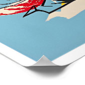 Curaçao Reisposter Caribische Poster Print (Hoek)