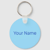 Curaçao retro caribisch eiland met vintage schildp sleutelhanger (Achterkant)