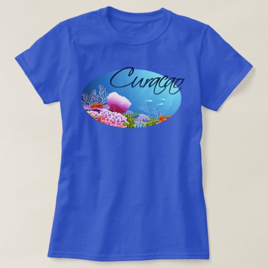 Curaçao-rif T-shirt (Design voorkant)