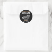 Curaçao Ronde Sticker (Tas)