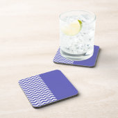 Curacao Shores Wave Chevron Drankjes Onderzetter (Rechterzijde)