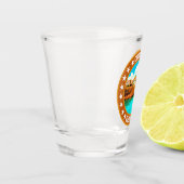 Curaçao Shot Glas (Links)