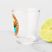 Curaçao Shot Glas (Rechts)