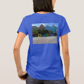 Curaçao Skyline w/out-tekst (aanpasbaar) T-shirt (Achterkant)
