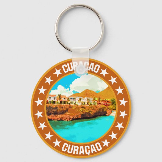 Curaçao Sleutelhanger (Voorkant)