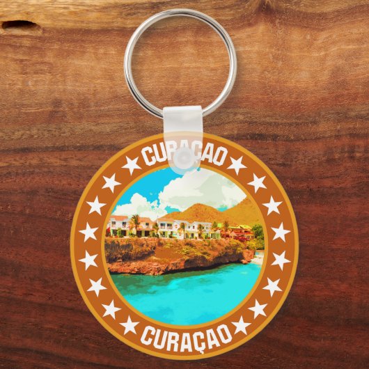 Curaçao Sleutelhanger (Achterkant)